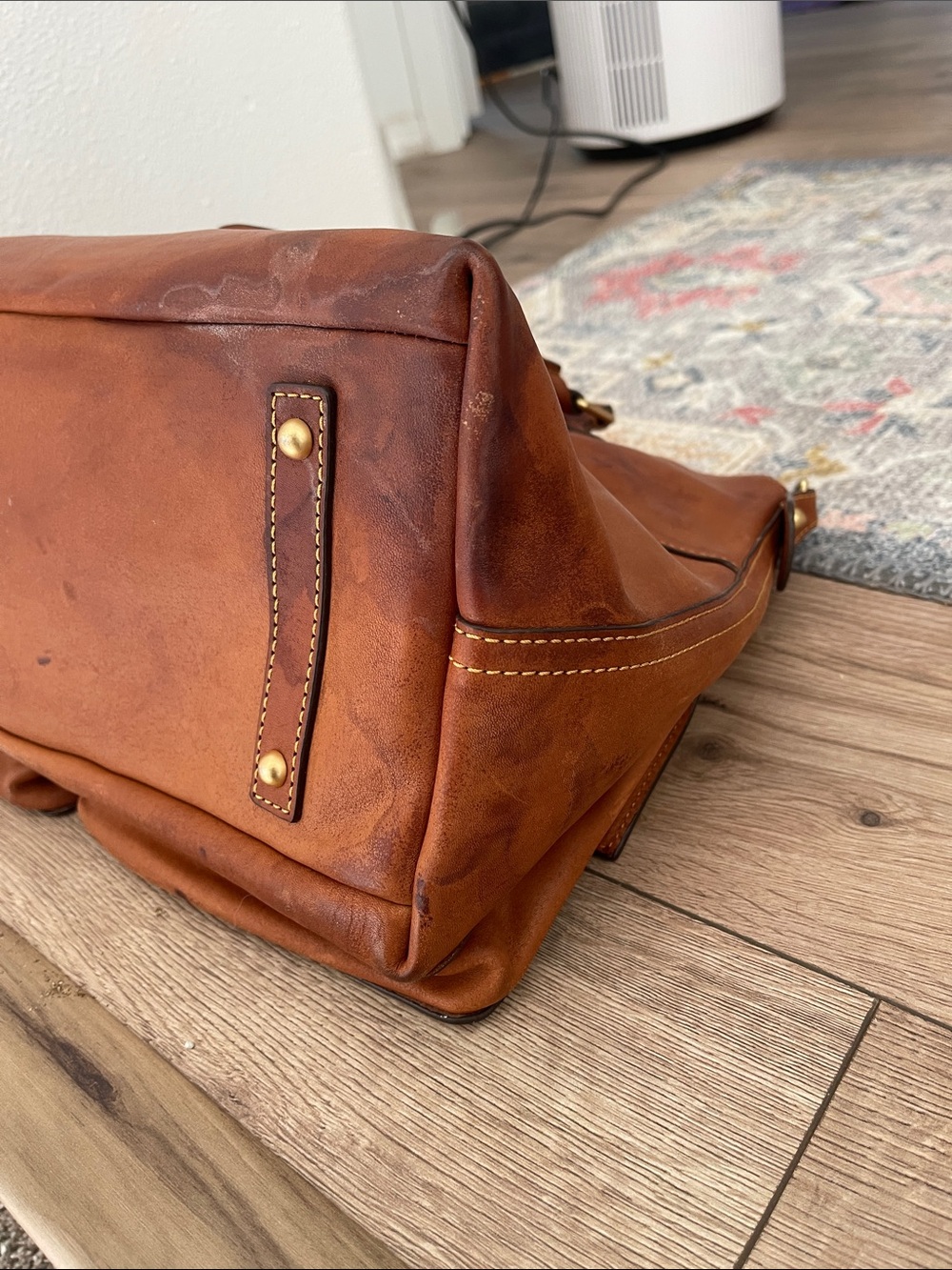 Dooney and Bourke Clayton Florentine Tote - Picture 8 of 14